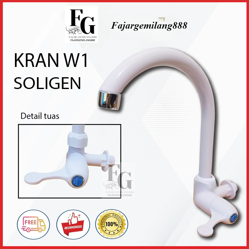 Kran Angsa Soligen Cuci Piring / Kran Air Soang / Kran Plastik Engkol