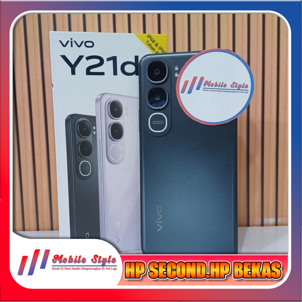 Vivo Y21D Ram 4/128GB | Ram 6/128GB | Ram 6/256GB | Ram 8/128GB Second Mobile Style Store