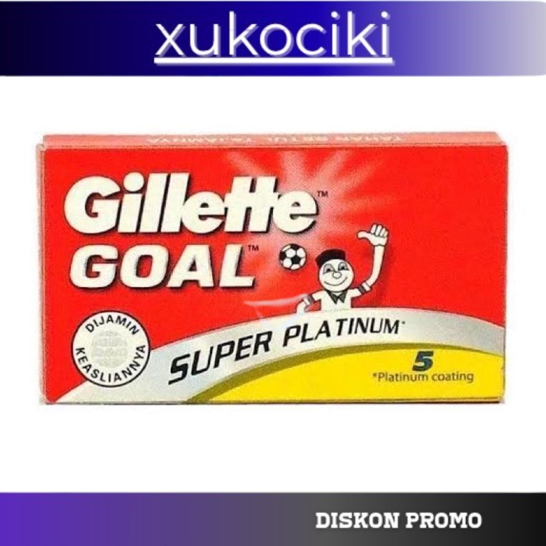 terlaris Bisa Cod Discount Silet Gillette Goal 1 Pack Isi 5 Pcs kepin
