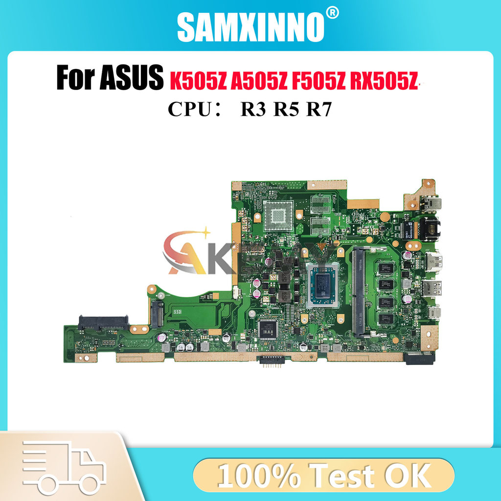 X505ZA Laptop Motherboard For ASUS VivoBook K505Z A505Z RX505Z F505Z X505ZA X505Z Mainboard With R3 