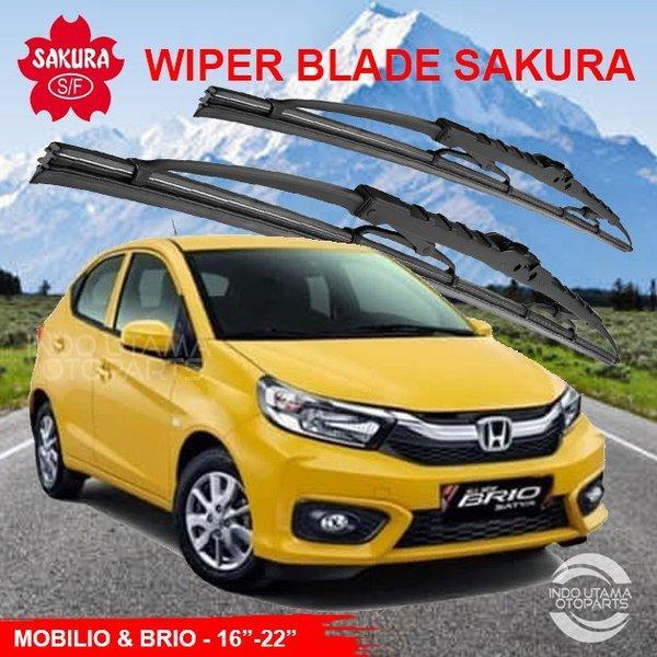 Wiper Kaca Depan Mobilio Brio Wiper Mobil SAKURA - Warna PASSSSS