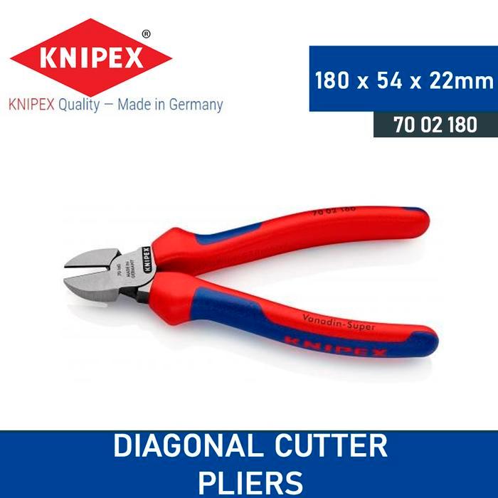 Tang Potong 70 02 180 Knipex Diagonal Cutter