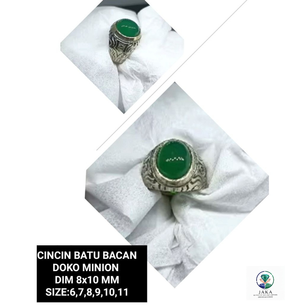 CINCIN BATU BACAN DOKO MINION NATURAL