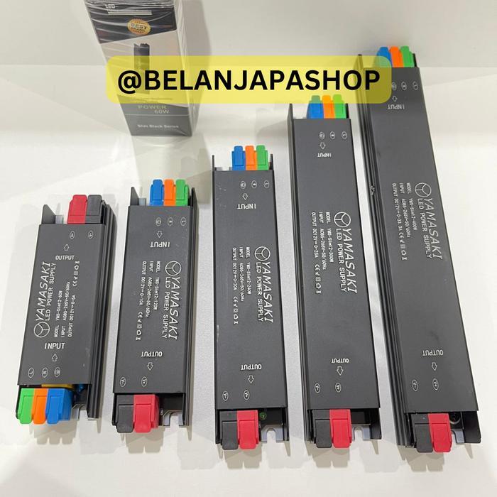 Zee-Comp Yamasaki Trafo Power Supply Slim Black - 12V / PREMIUM FULL POWER - 12V / 5A