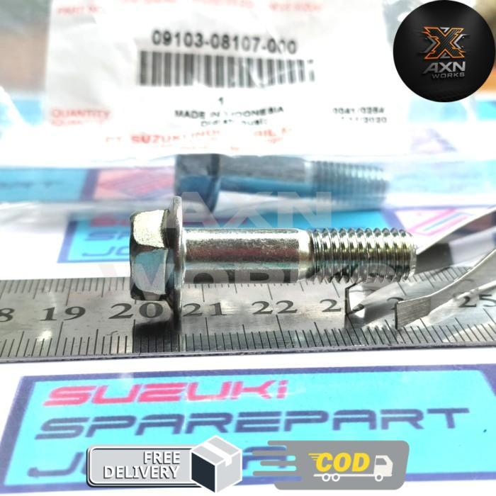 AXN- 09103-08107-000 Baut Braket Kaliper Cakram Depan Satria FU 150 Ori