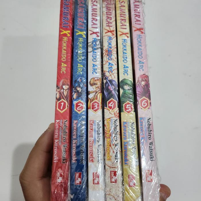 Komik Samurai X Hokaido Arc set vol 1-6 segel