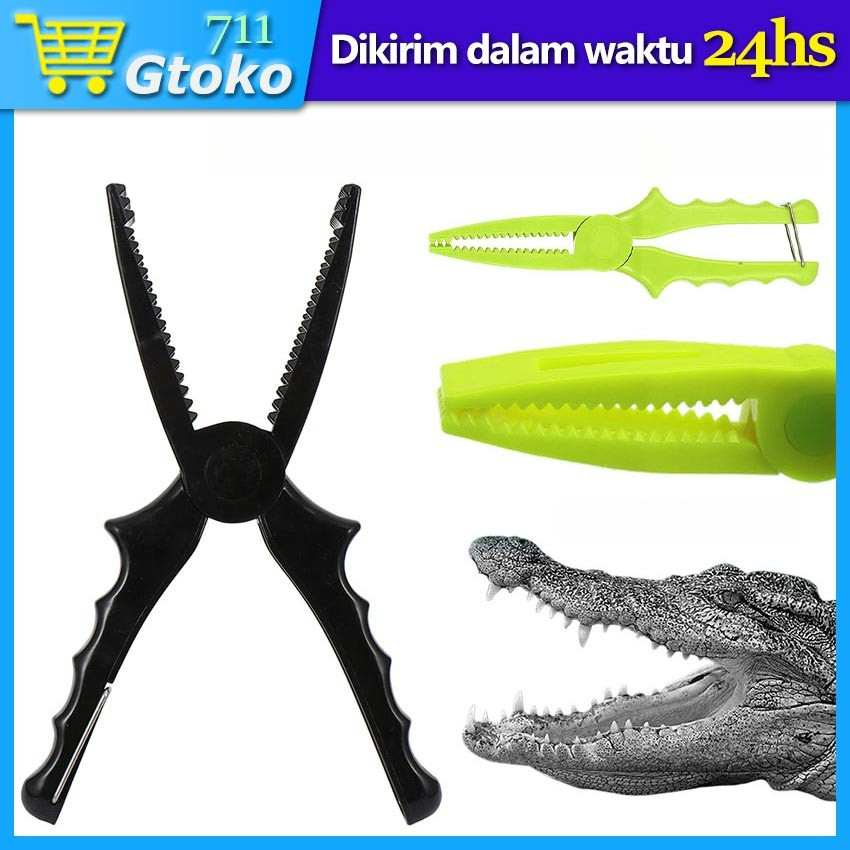 Lipgrip Tang Plastik Penjepit Ikan Lip Grip Ikan Untuk Ikan Baronang Bandeng Nila