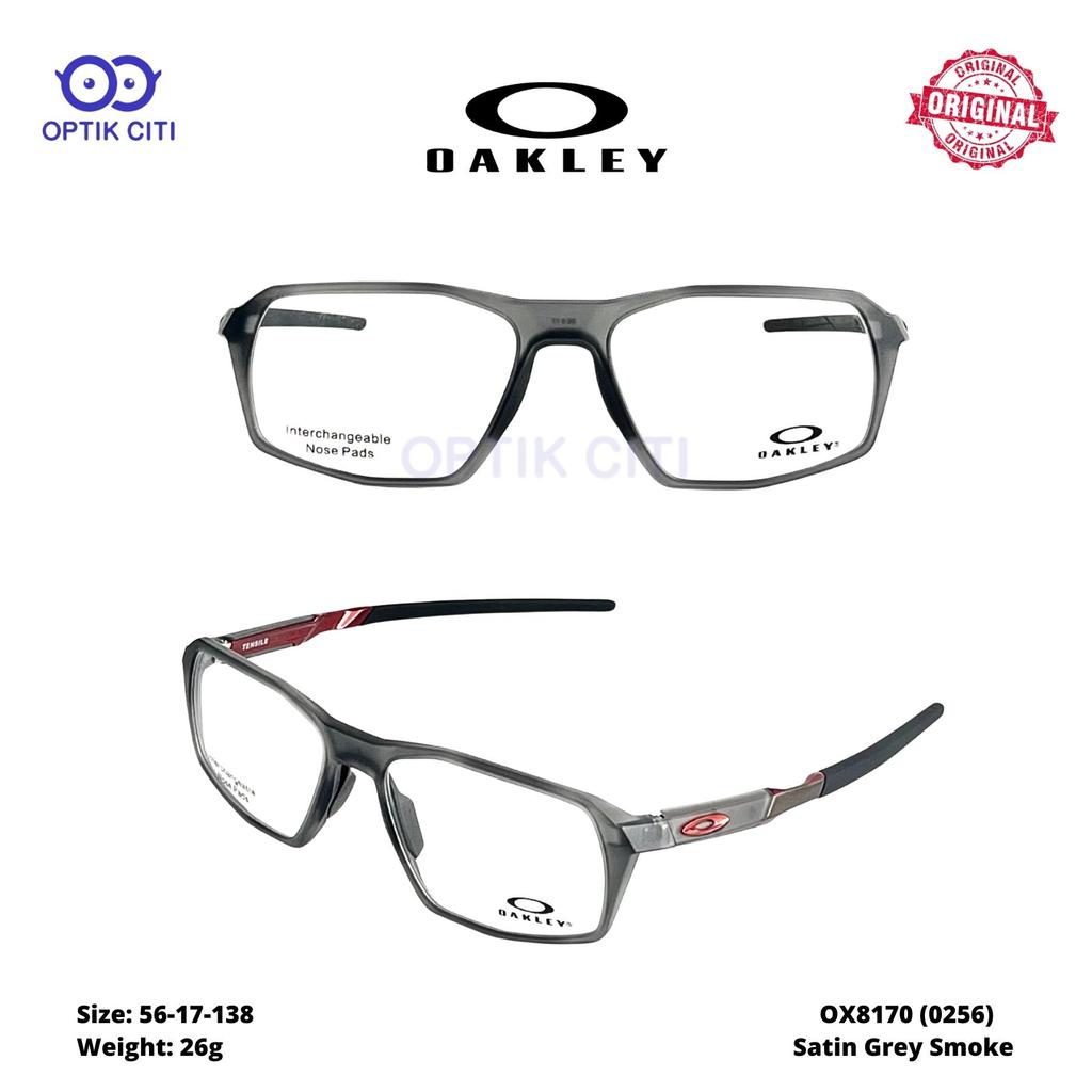 Frame Kacamata Pria Original Oakley Tensile OX 8170 - Satin Grey Smoke