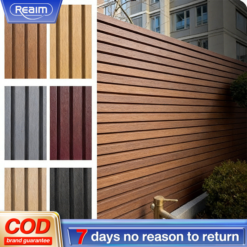 PREMIUM wall panel PVC 145CM*15CM 6 PCS wallpanel pvc dinding Wood Panel WPC Dinding Motif Kayu 3D W