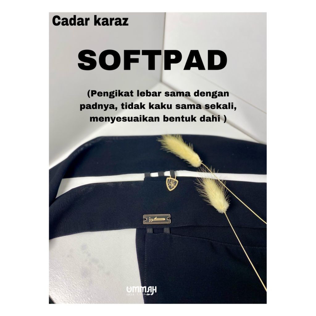 FICIEKUNZEX NIQAB CADAR KARAZ (READY) SOFTPAD ORI 100% DARI SAUDI
