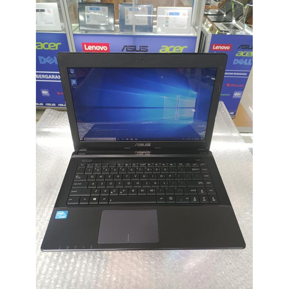 Laptop Asus Celeron RAM 4 GB SSD 128 GB HDD 500GB MURAH SIAP PAKAI