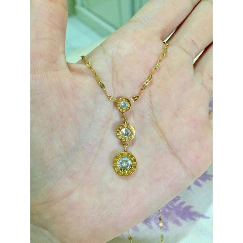 KALUNG TITANIUM 15 ANGKA ROMAWI TINGKAT