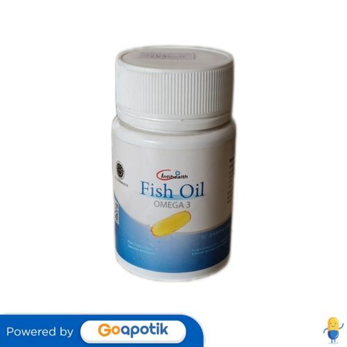 Intihealth Fish Oil Omega 3 Botol 30 Kapsul