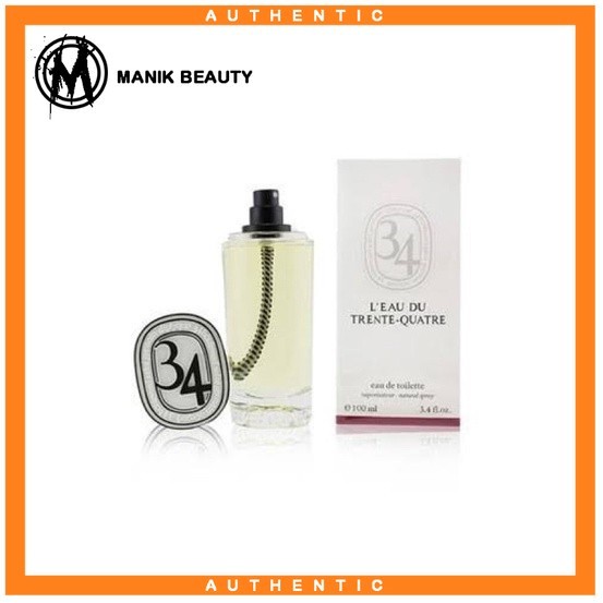 DIPTYQUE 34 LEAU DU TRENTE EDT 100 ML BOX SEGEL