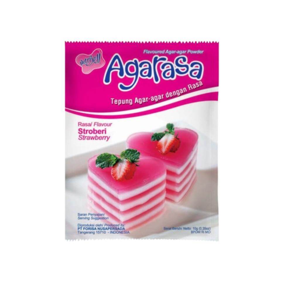 Agarasa Agar-agar Agarasa Strawberry 10 gr