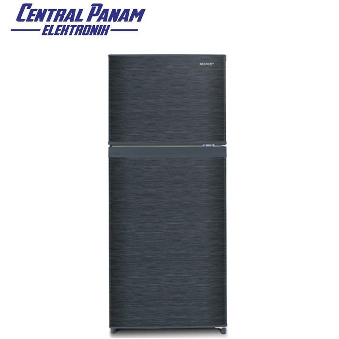 Kulkas Sharp SJ-195MD-SR/SG Kulkas 2 Pintu Central Panam Elektronik