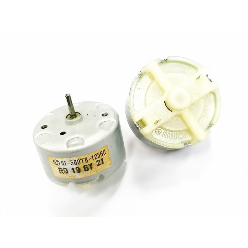 Original MABUCHI RF-500TB-12560 Brush Motor DC 6V 9V 12V Watch Winder Motor Micro 32mm Round 500 Ele