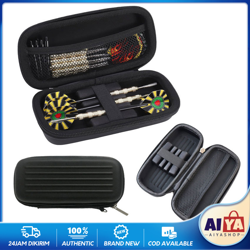 Hard Case Tas Penyimpanan Dart Jarum Panah / Arrow Dart Stroage Bag Tip Holder Shafts Carrying Cases
