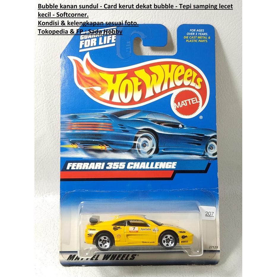 Hot Wheels Hotwheels Ferrari 355 Challenge No 7 Kuning SBAtoys