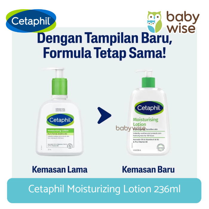 Cetaphil Moisturizing Lotion Cream - Lotion Cream Pelembab Perawatan Tubuh