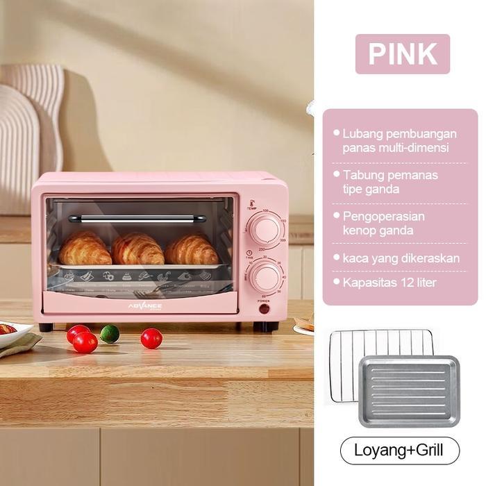 Advance Oven Listrik Low Watt V-120 Oven Mini Oven Low Watt 400watt Open Listrik Serbaguna Oven Low 