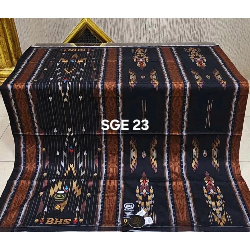 SARUNG BHS MASTERPIECE BAHAN HALUS NYAMAN DIPAKAI ASLI SUTRA SONGKET TIMBUL BERKUALITAS