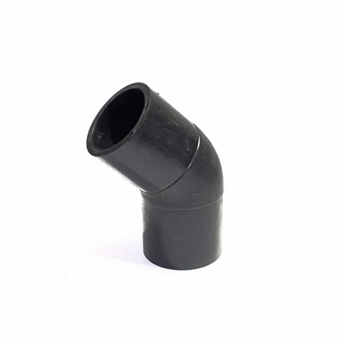 Elbow HDPE 45 Derajat Buttfusion 4" inch Elbow 45 Deg Butt Fusion HDPE 110mm - PN 10