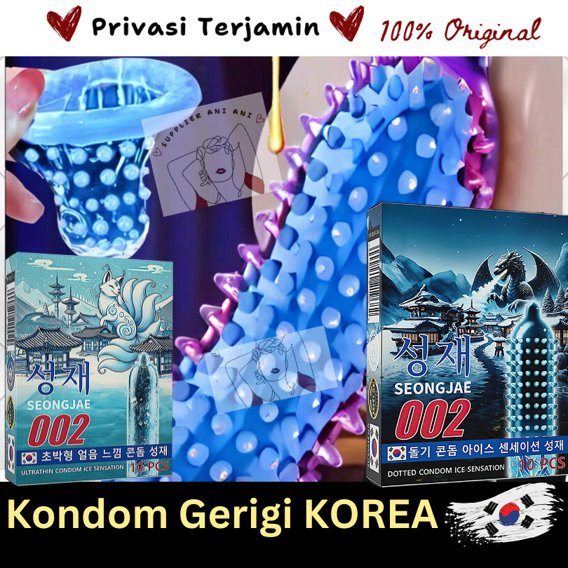 Baru ! Kondom Pria 003 Bergerigi Tebal dan Bersisik  - Kualiats Terbaik dan Privasi Terjaga