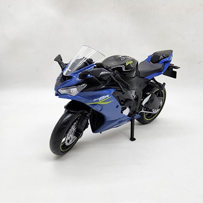 Diecast Motor 2023 Kawasaki Ninja ZX-6R RMZ City 1:12