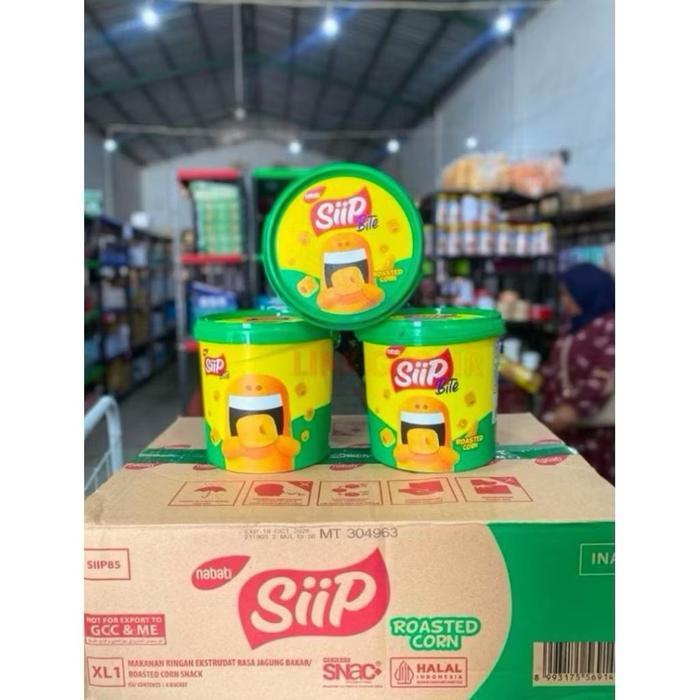 ( 1 dus/ 6Jar ) Nabati Siip Bite Timba 1 Karton - Nabati siip jagung
