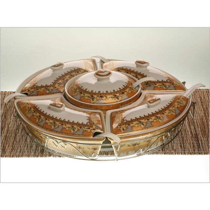 Vicenza Small Prasmanan Kecil B472 Motif Camelia