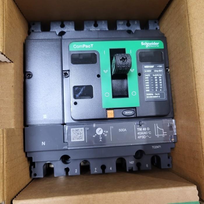 MCCB NSX160H 4P 160A 70KA C16H6TM160 SCHNEIDER