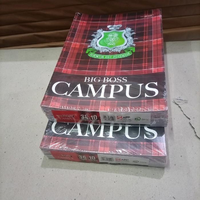 Buku Tulis Big Boss 36 lembar CAMPUS - 1pack