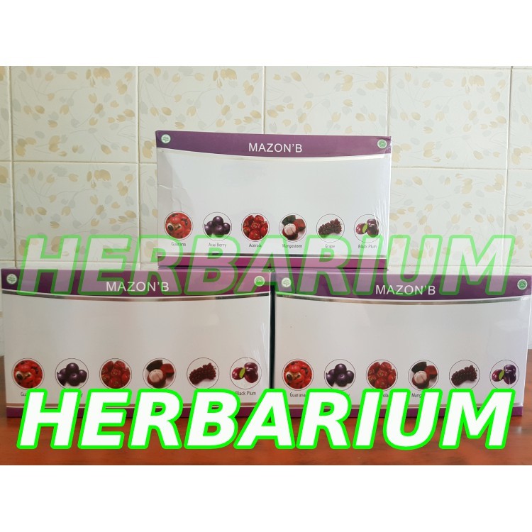 Obat Herbal MAZON B 100% Original BPOM