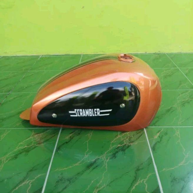 [GM] tangki Scrambler motor custom MOTOR CUSTOM Tangki motor