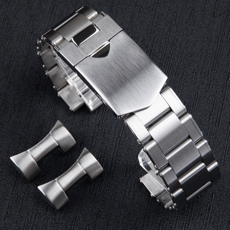 Top Quality 316L Stainless Steel Watchband For Tudor Strap Black Bay 41mm Pelagos 22mm Curved End Wa