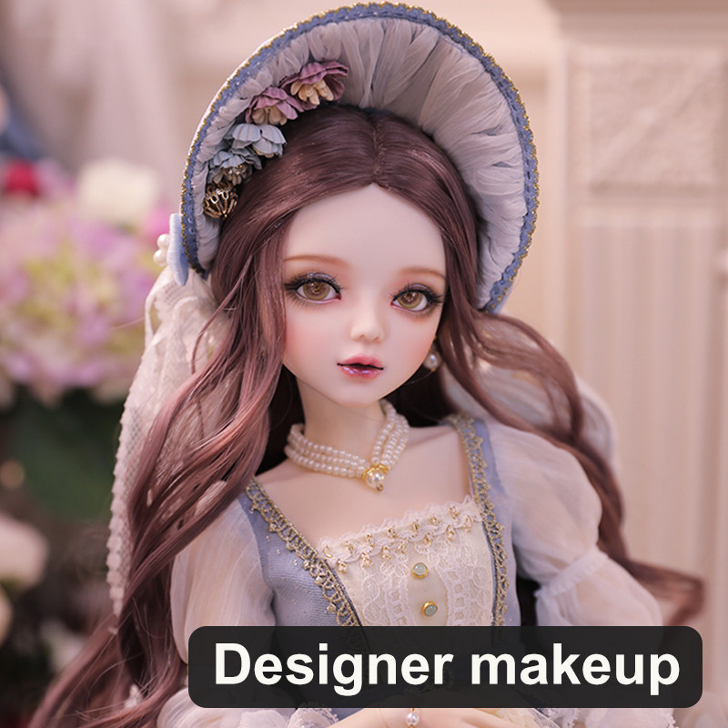 1/3 BJD Doll Designer makeup Ball Jointed 60 CM Doll For Girls Gift Full Set Body Doll With Fashion 