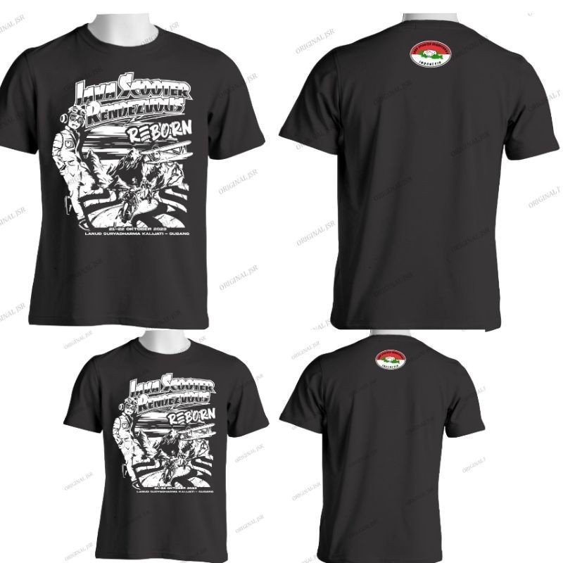 JSR event T-shirts/shirt Vespa event JSR lanud Surya Dharma kalijati Subang 2023