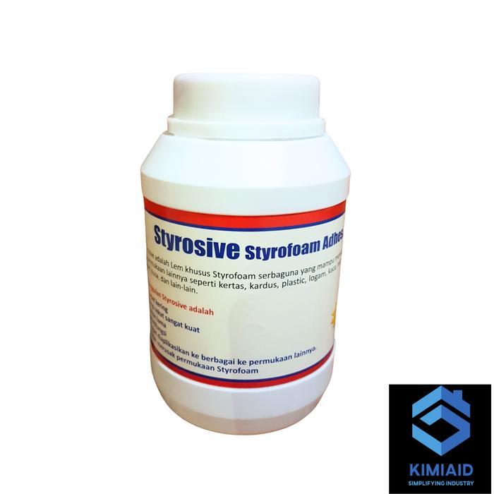 Lem Styrofoam 1Kg - Lem Kertas Kardus Plastik Logam Mika Kaca