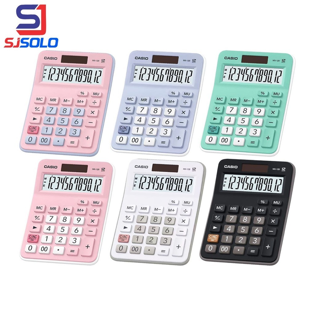 Kalkulator Casio Dekstop Calculator MS-20UC, MX-12B, MX-120B