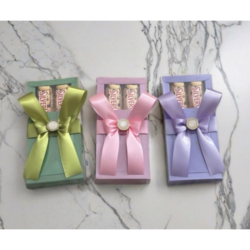 HAMPERS COKLAT SILVERQUEEN CHUNKY BAR  (CHUNKY BAR UKURAN KECIL & BESAR || FREE KARTU UCAPAN KOSONG/