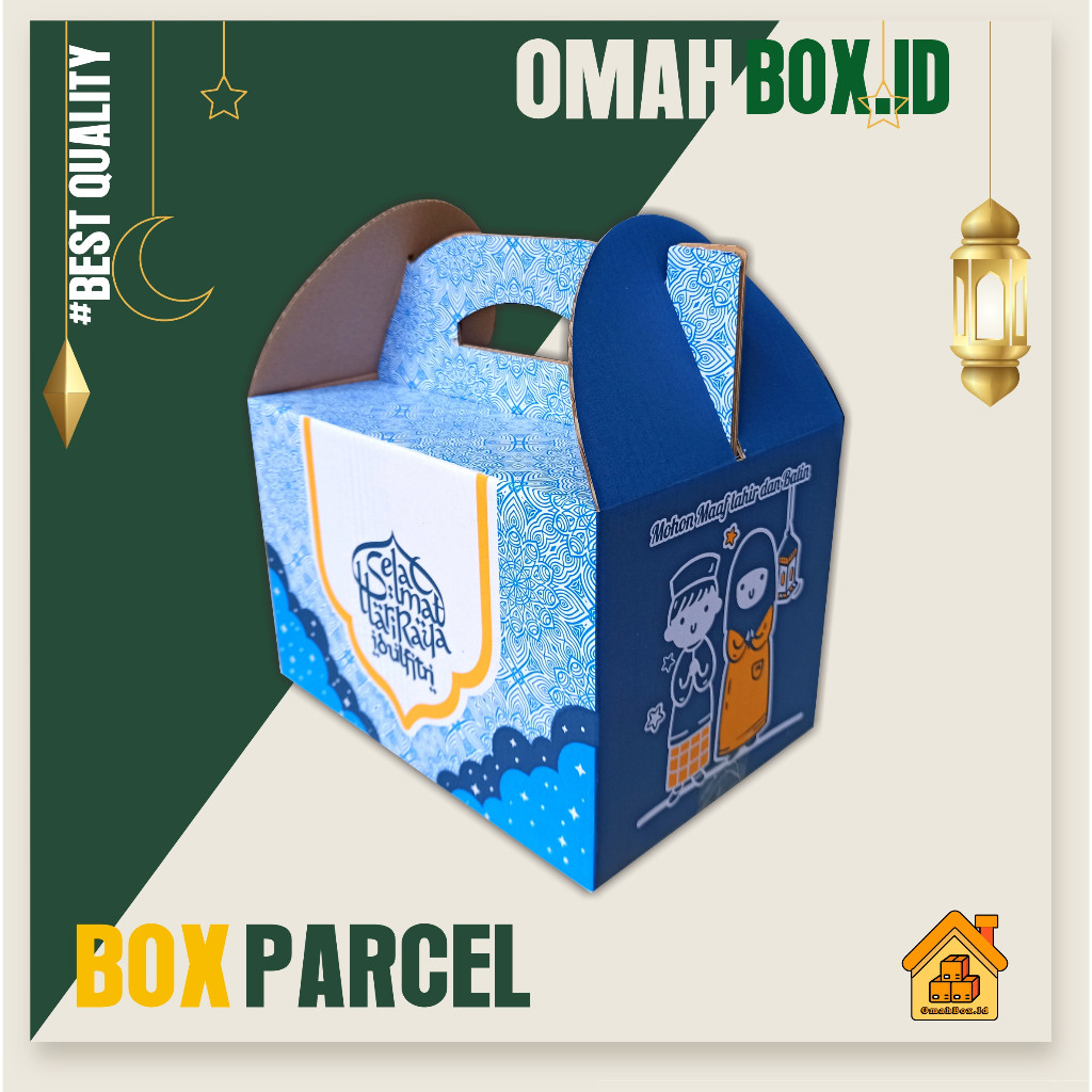 Box Parcel 29x20x20 cm | Parcel | Lebaran | idul Fitri | sembako | hampers | eid mubarak | packaging
