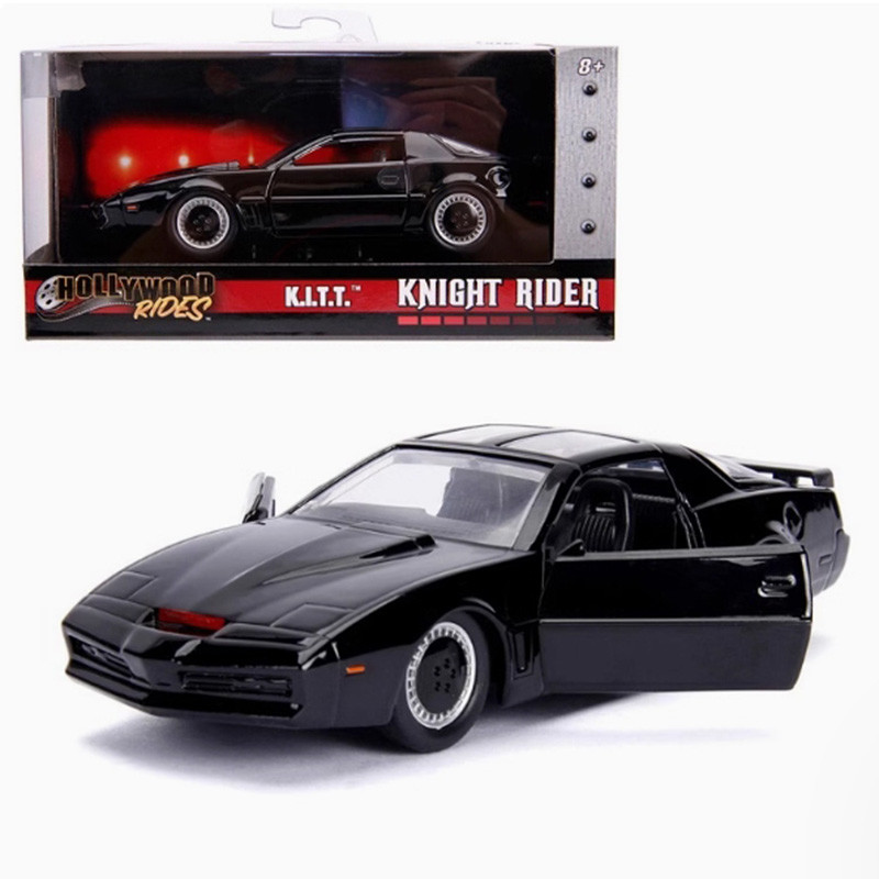 JADA Diecast Alloy 1/32 Knight Rider KITT/KARR 1982 Pontiac Firebird Sports Car Model Static Collect