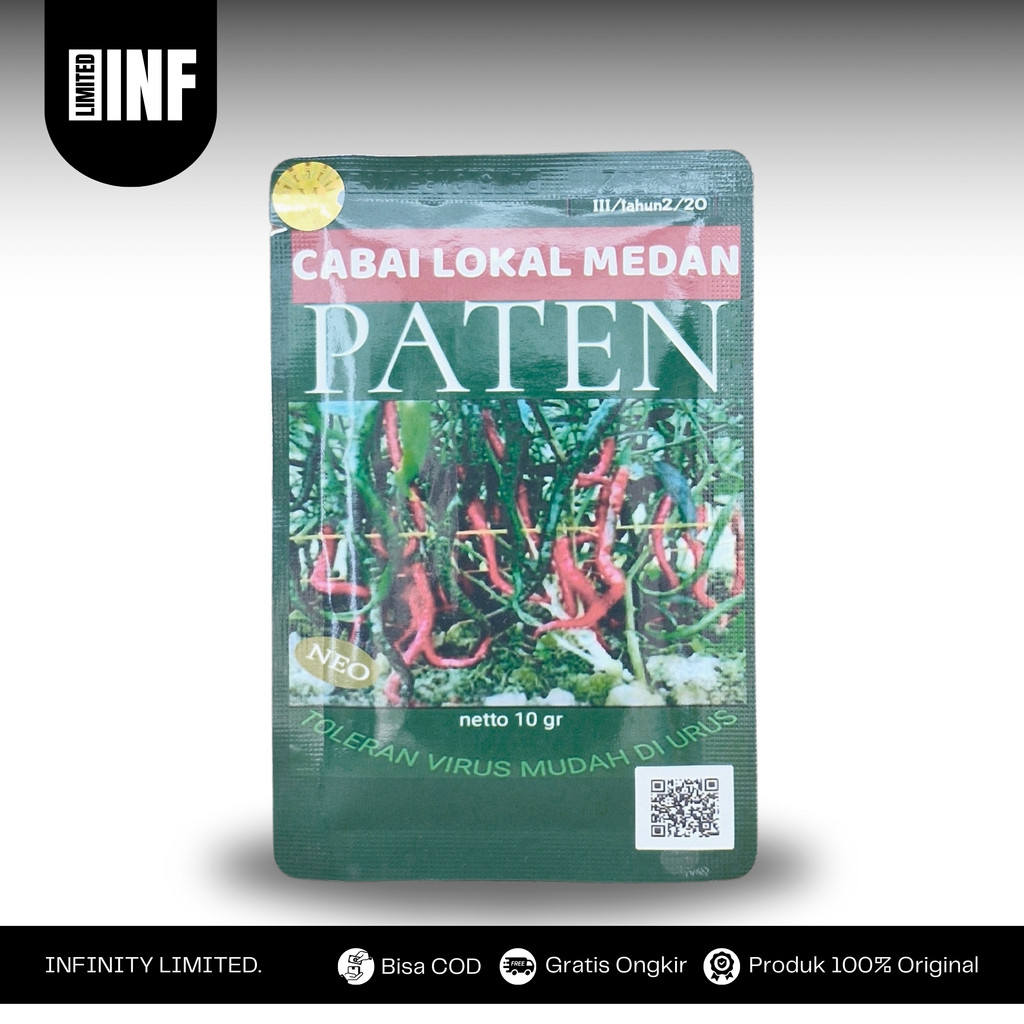 Benih Cabe Unggul Paten Lokal Medan Original 10gr CMK Indrapura Batubara Berbuah Lebat Tahan Virus A