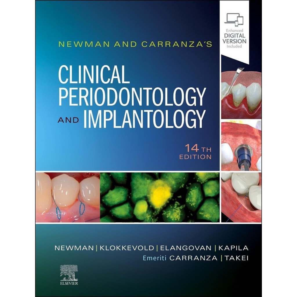 JUAL BUKU Newman and Carranza's Clinical Periodontology and Implantology