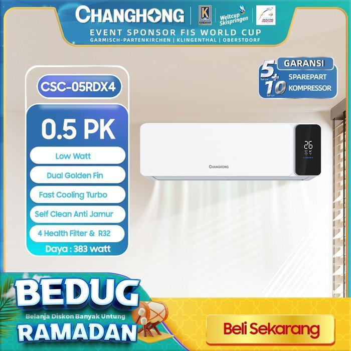 CHANGHONG AC 1/2 PK 0.5 PK LOW WATT CSC-05RDX4 - UNIT ONLY - SOLO