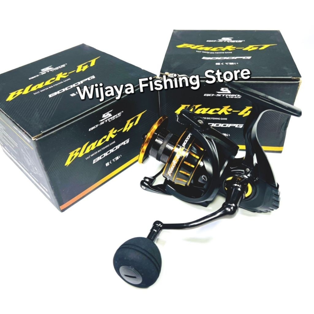 Reel Pancing Go Strike Versus Black GT 8000 PG POWER HANDLE