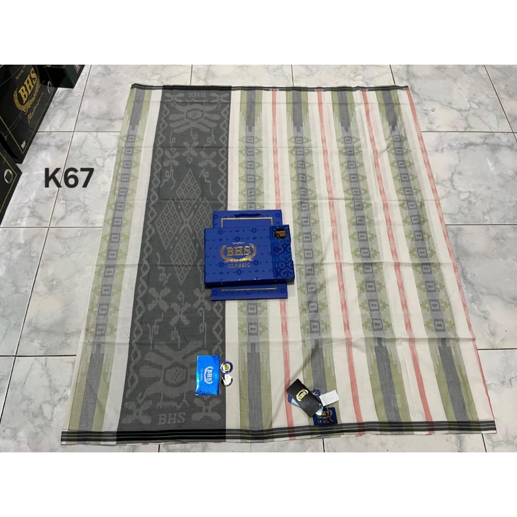Sarung BHS Classic Kawung DKG DKH Gold