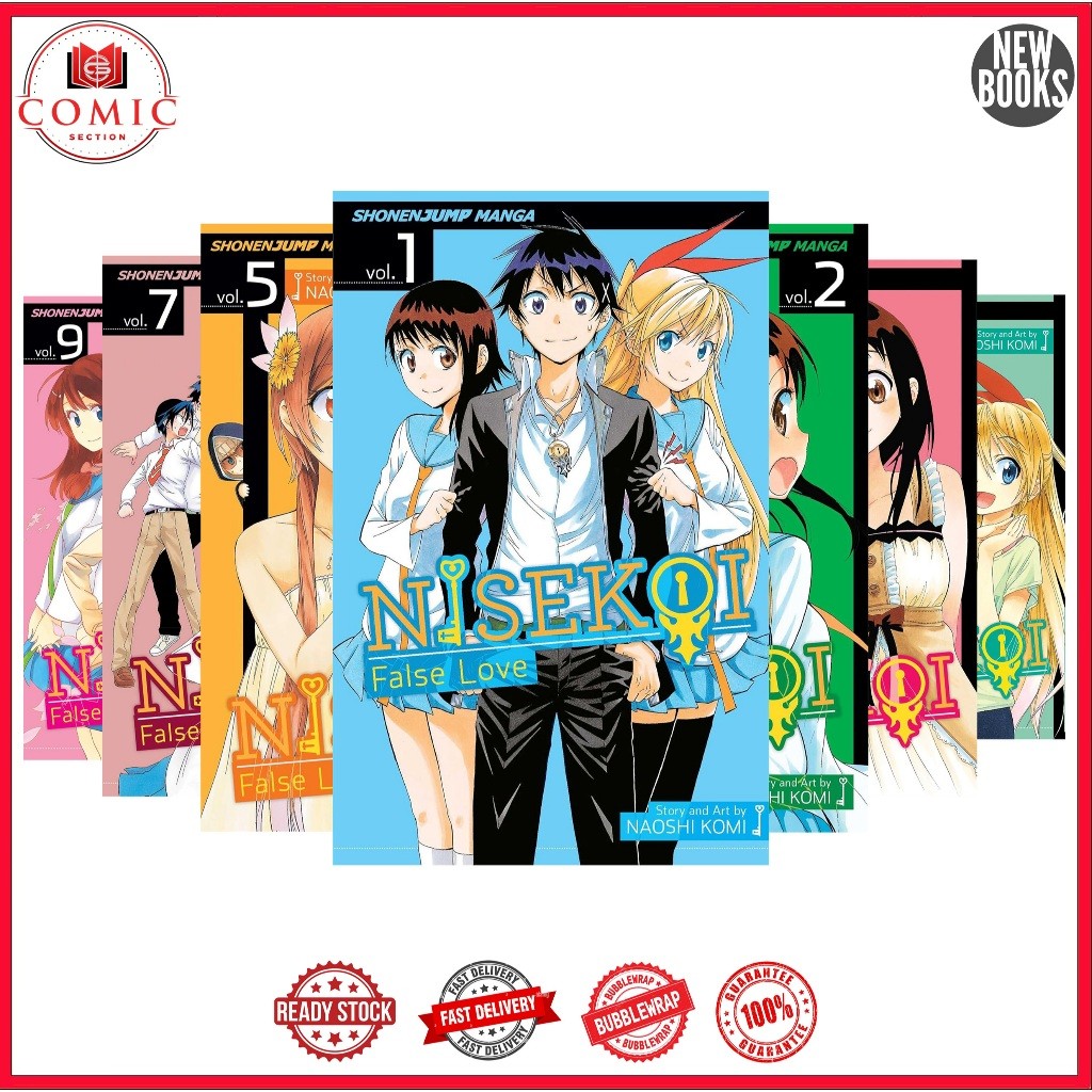Manga Nisekoi: False Love (25 book series)