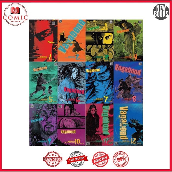 Vagabond (VIZBIG Edition), 12 Book series